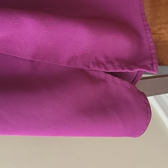 Maggie Sweet Purple Sleeveless Blouse 1X - Picture 5 of 5